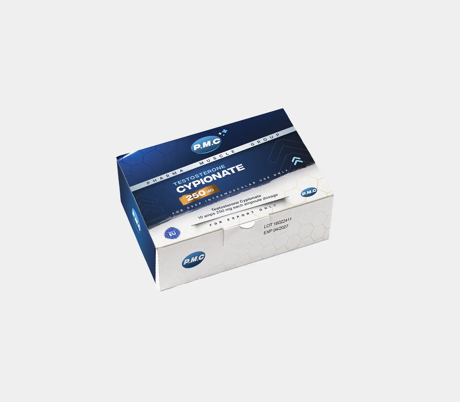pmc-testosterone-cypionate P.M.C Testosterone Cypionate 250 MG 10 ML - Görsel 1