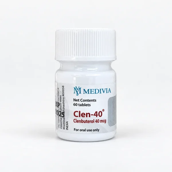 Medivia Clenbuterol 40 mcg 60 Tablet