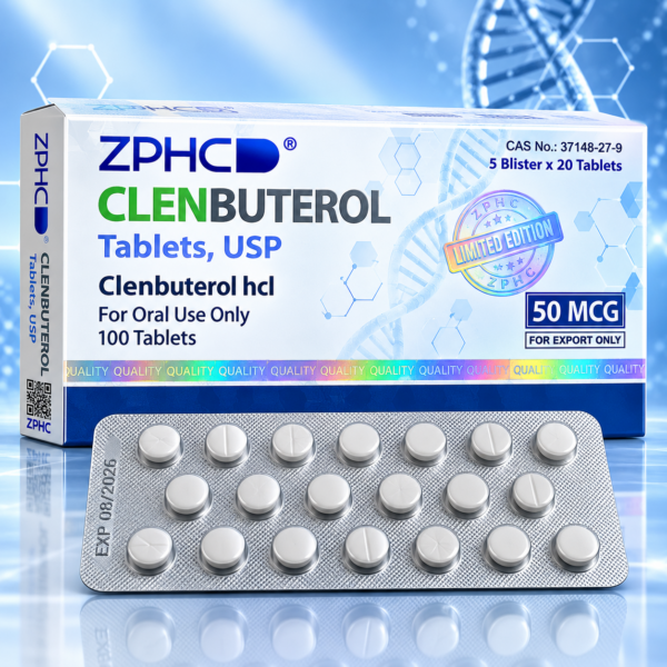 ZPHC Clenbuterol 100 Tablet 50 MCG
