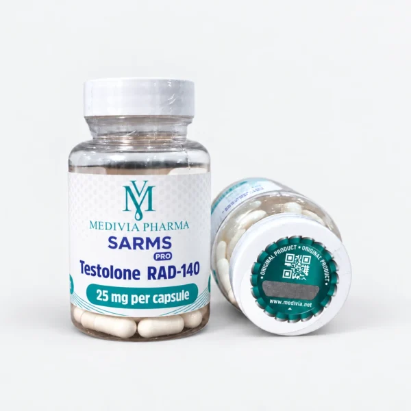 Medivia Testolone Rad-140 30 Kapsül 25 MG